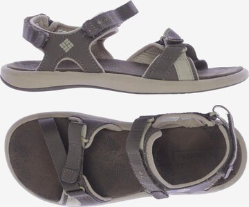 COLUMBIA Sandalen 37 in Braun: predná strana