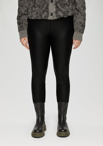 Skinny Leggings s.Oliver en noir : devant