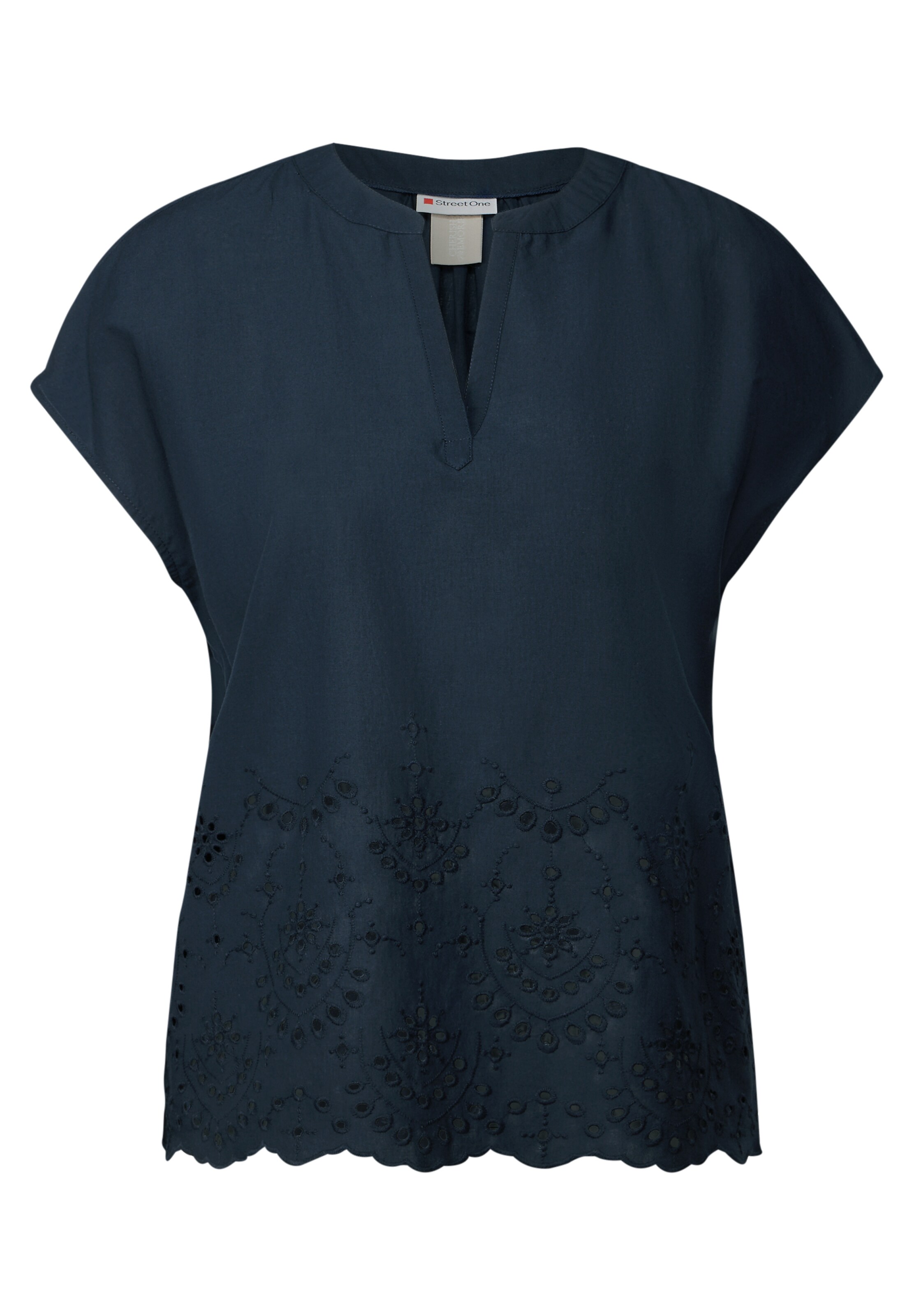 STREET ONE Bluse in Blau: Vorderseite
