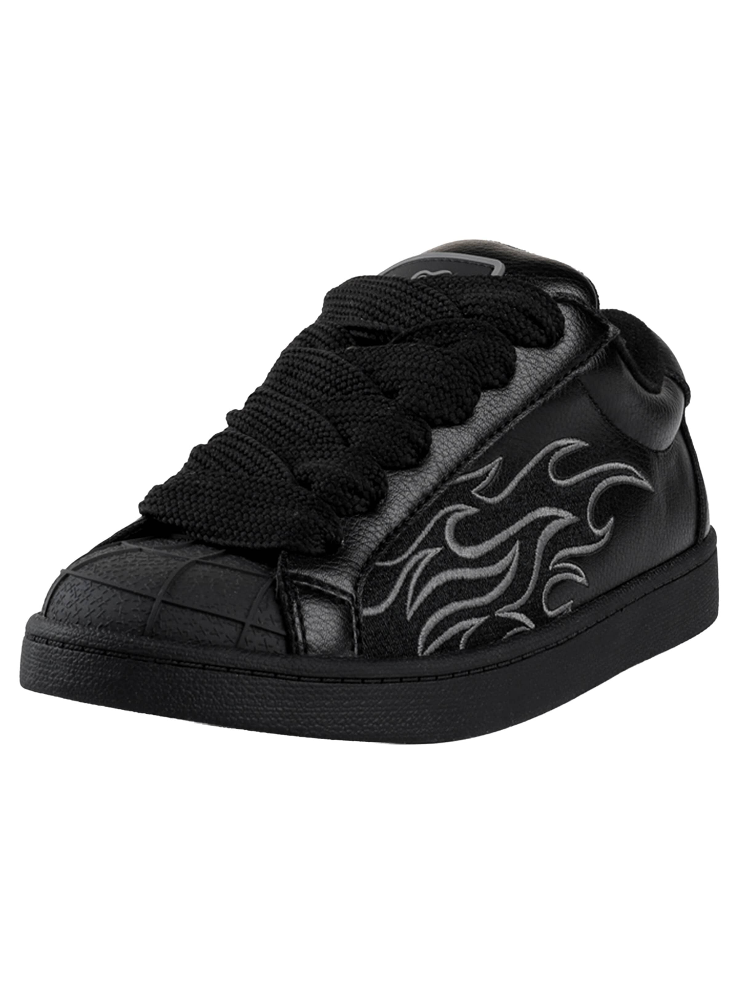BUFFALO Athletic Shoes 'Liberty Flame OS' in Black