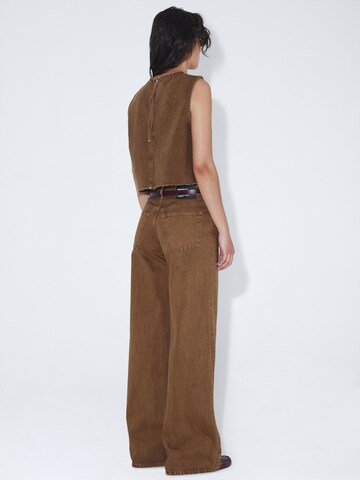Dr. Denim Top 'Erin' in Bruin