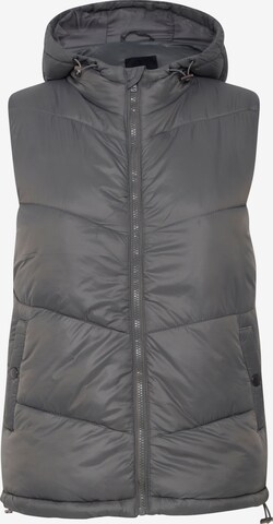 Gilet 'Tabita' Oxmo en gris : devant