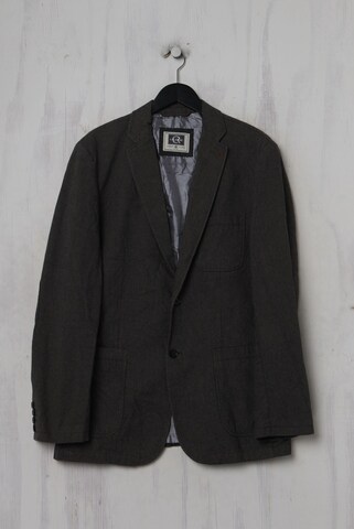 CALAMAR Suit Jacket in M-L in Grey: front