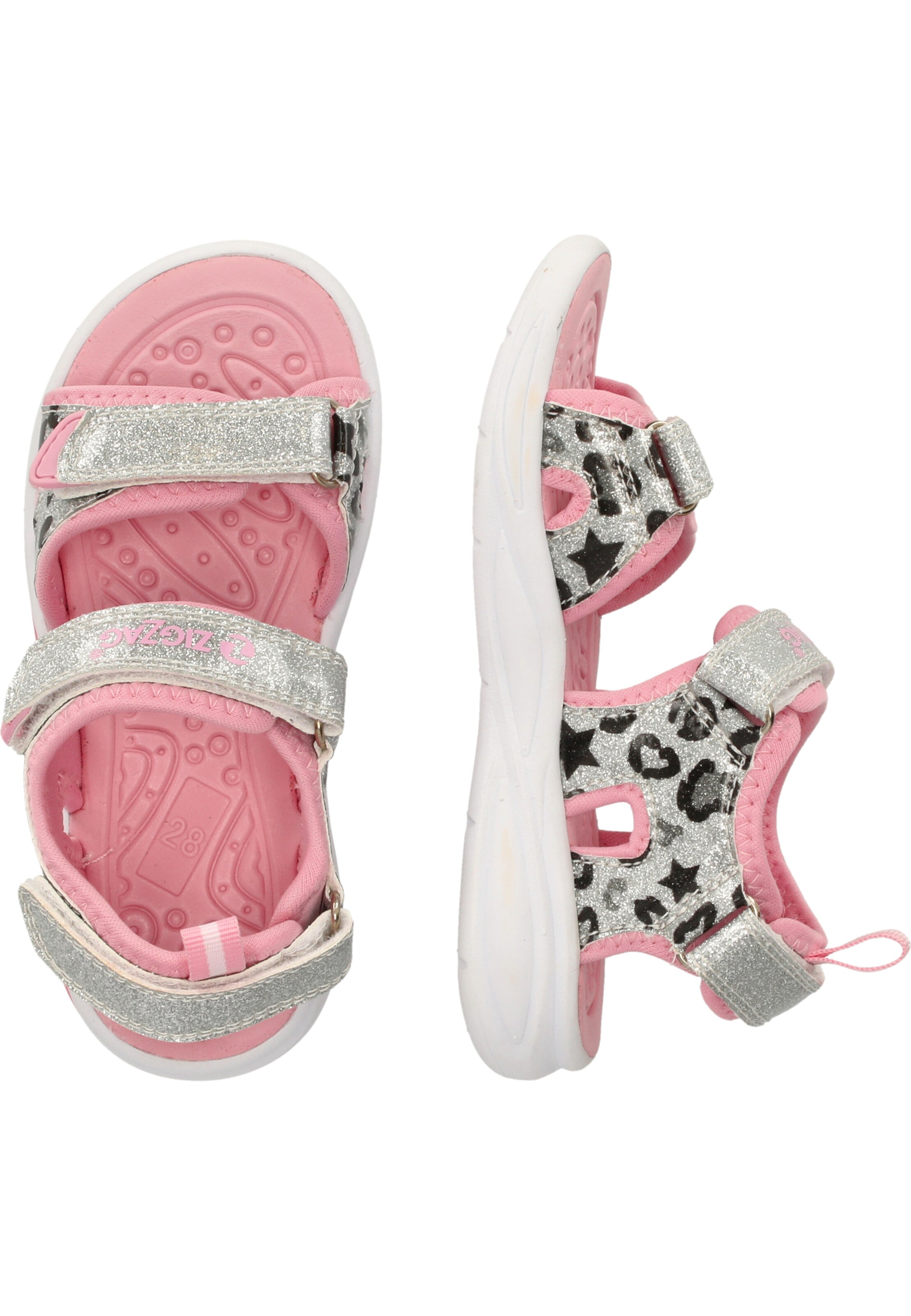 ZigZag Sandal 'Flour' in Pink