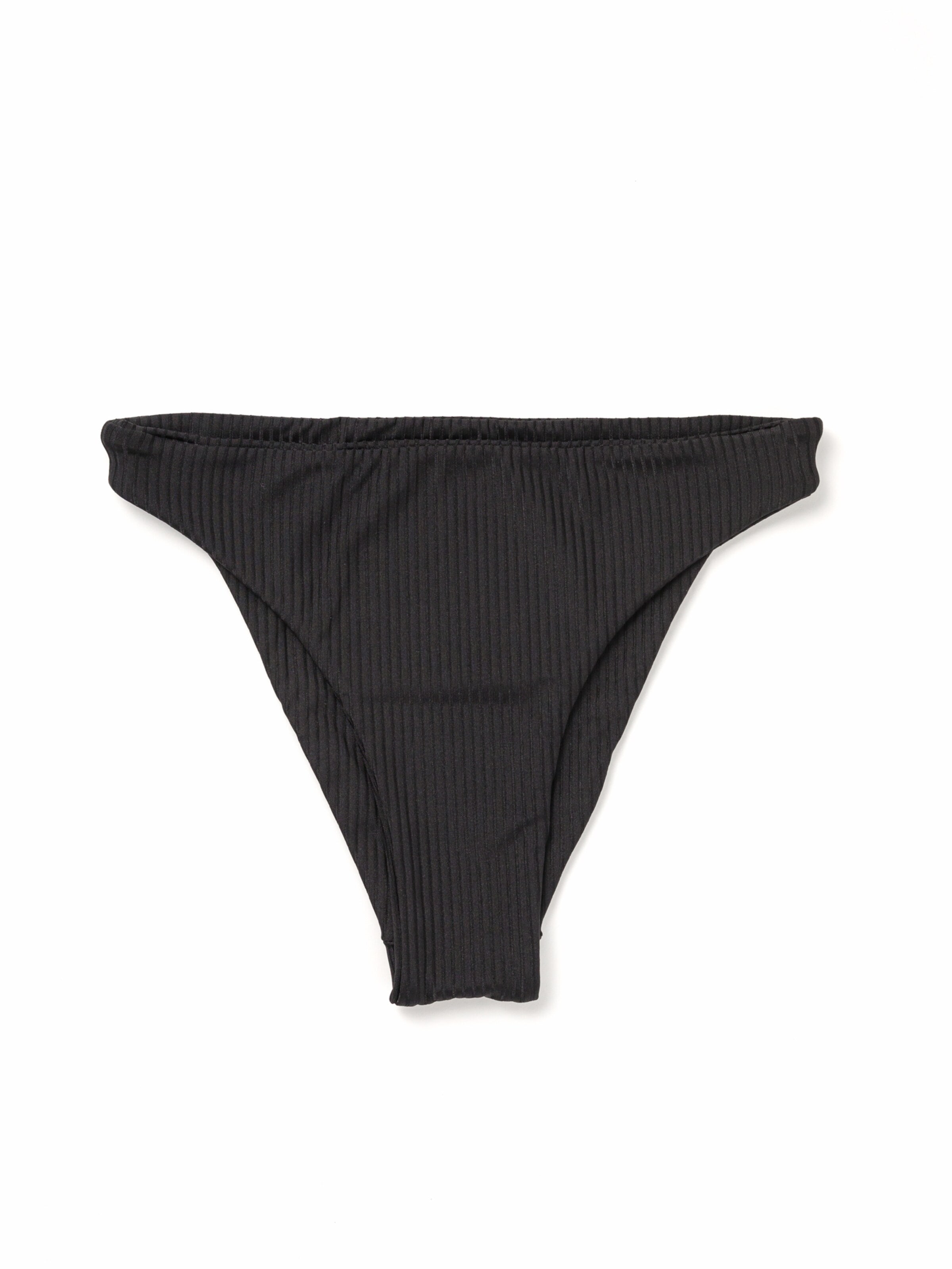 Matia Beachwear Bikinihose 'Luca'‌‌ in Schwarz: Vorderseite