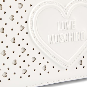 Sac à bandoulière 'Smart' Love Moschino en blanc