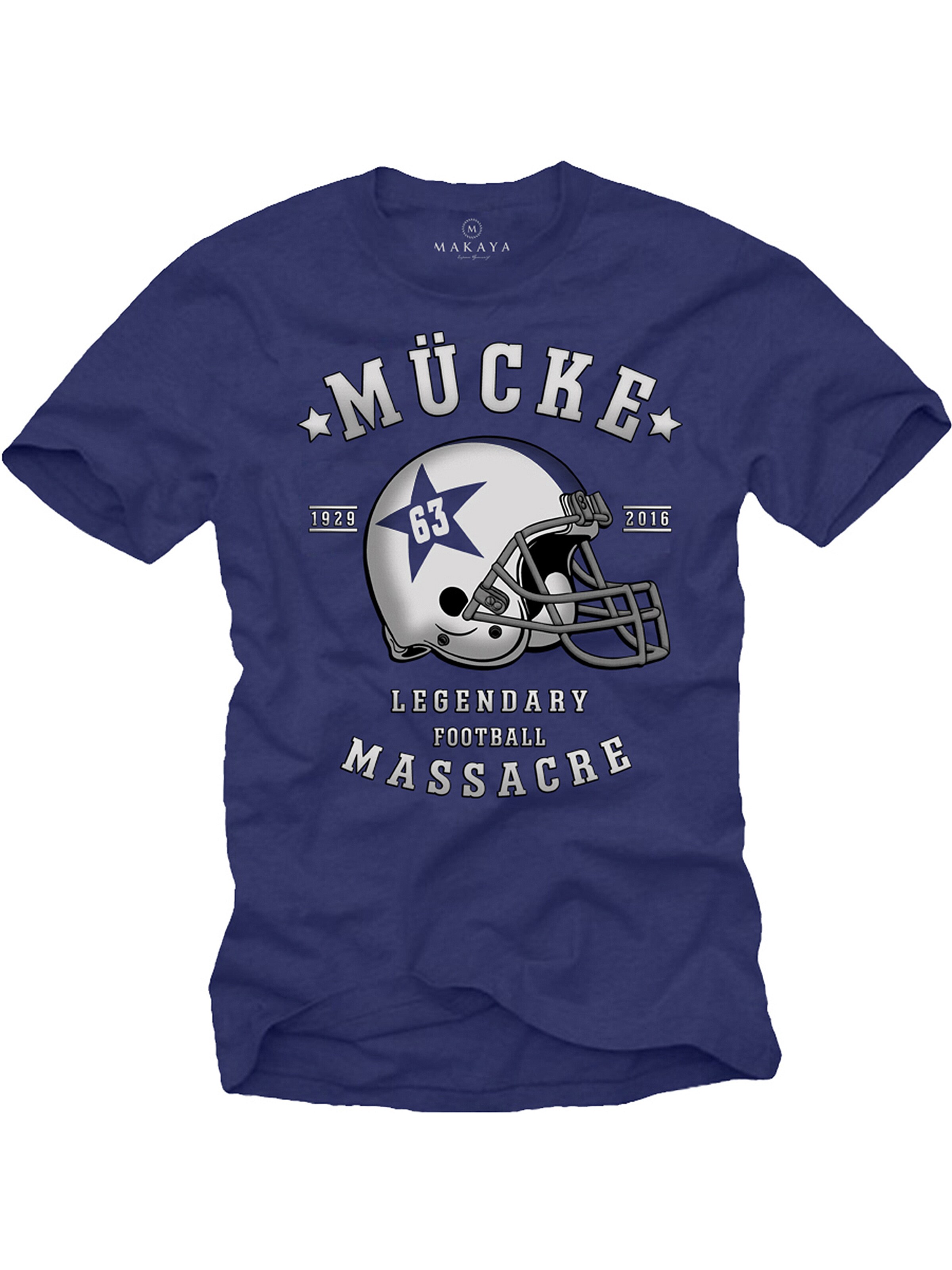 MAKAYA Shirt in Blue: front