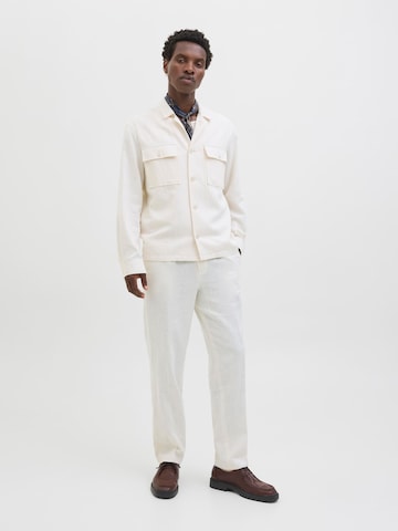 Loosefit Pantalon à pince 'JPRMarcus' JACK & JONES en blanc