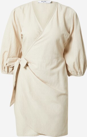 Robe NA-KD en beige : devant