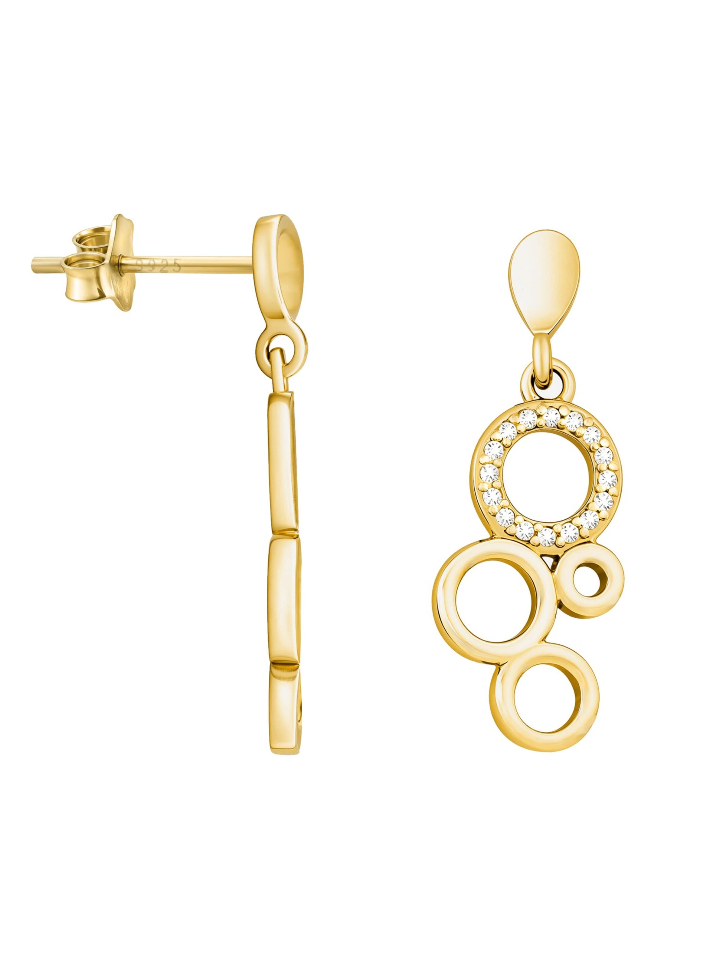 Sofia Milani Earrings 'Circle' in Gold: front
