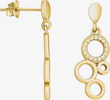 Sofia Milani Earrings 'Circle' in Gold: front