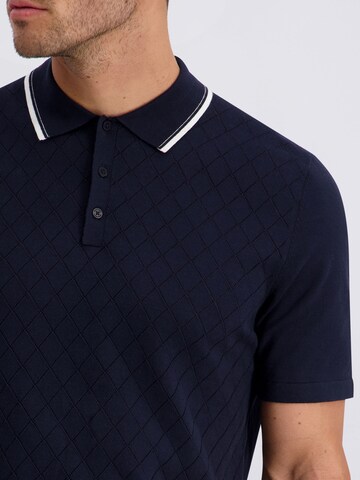 PIERRE CARDIN Poloshirt in Blau