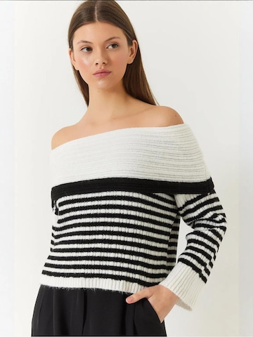 Bianco Lucci Pullover in Weiß