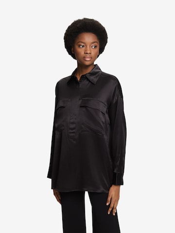 ESPRIT Blouse in Zwart: voorkant