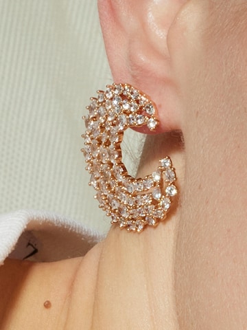 Luxenter - Pendientes 'Riaer' en blanco