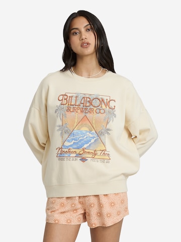 BILLABONG Sweatshirt 'Echo' in White: front