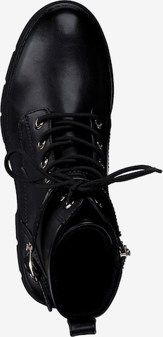 TAMARIS Lace-up bootie in Black