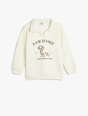 Koton Sweatshirt in Beige: front