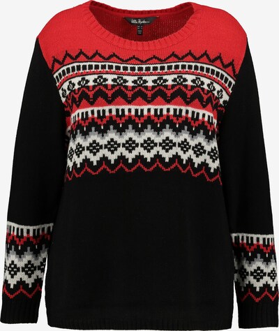 Ulla Popken Pull-over en rouge, Vue avec produit