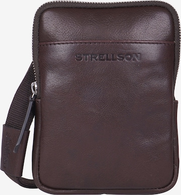 STRELLSON Umhängetasche 'Kenley Brian' in Braun: Vorderseite