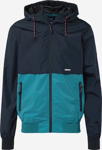 Iriedaily Regular Fit Jacke 'Resulaner' in Blau: predná strana