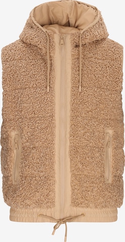 MO Weste in Beige: Vorderseite