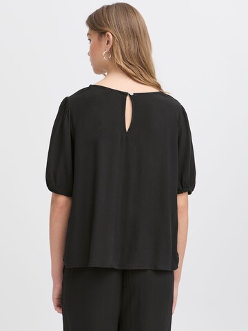 ICHI - Blusa 'IHMARRAKECH' en negro