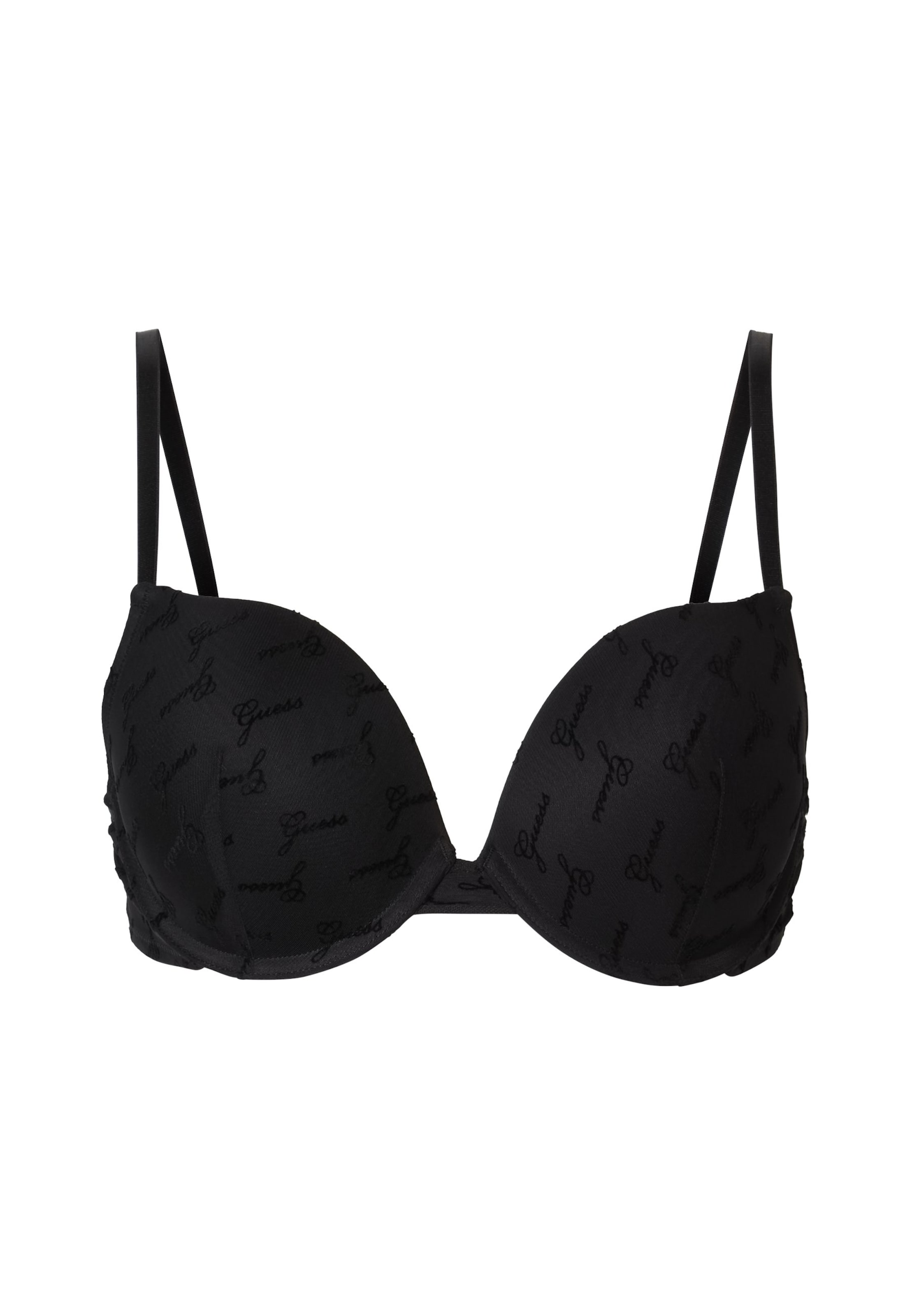 GUESS Push-up Bra 'LOREN' in Black: front