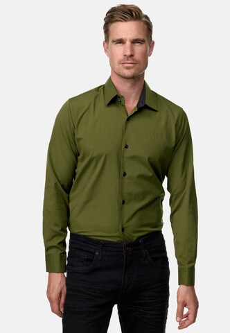 Rusty Neal Slim fit Button Up Shirt in Yellow: front