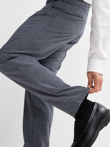 SELECTED HOMME Slimfit Chino hlače 'Robert' | modra barva