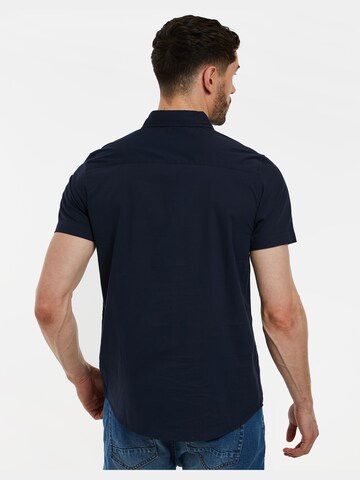 Threadbare Regular fit Overhemd 'Furore' in Blauw