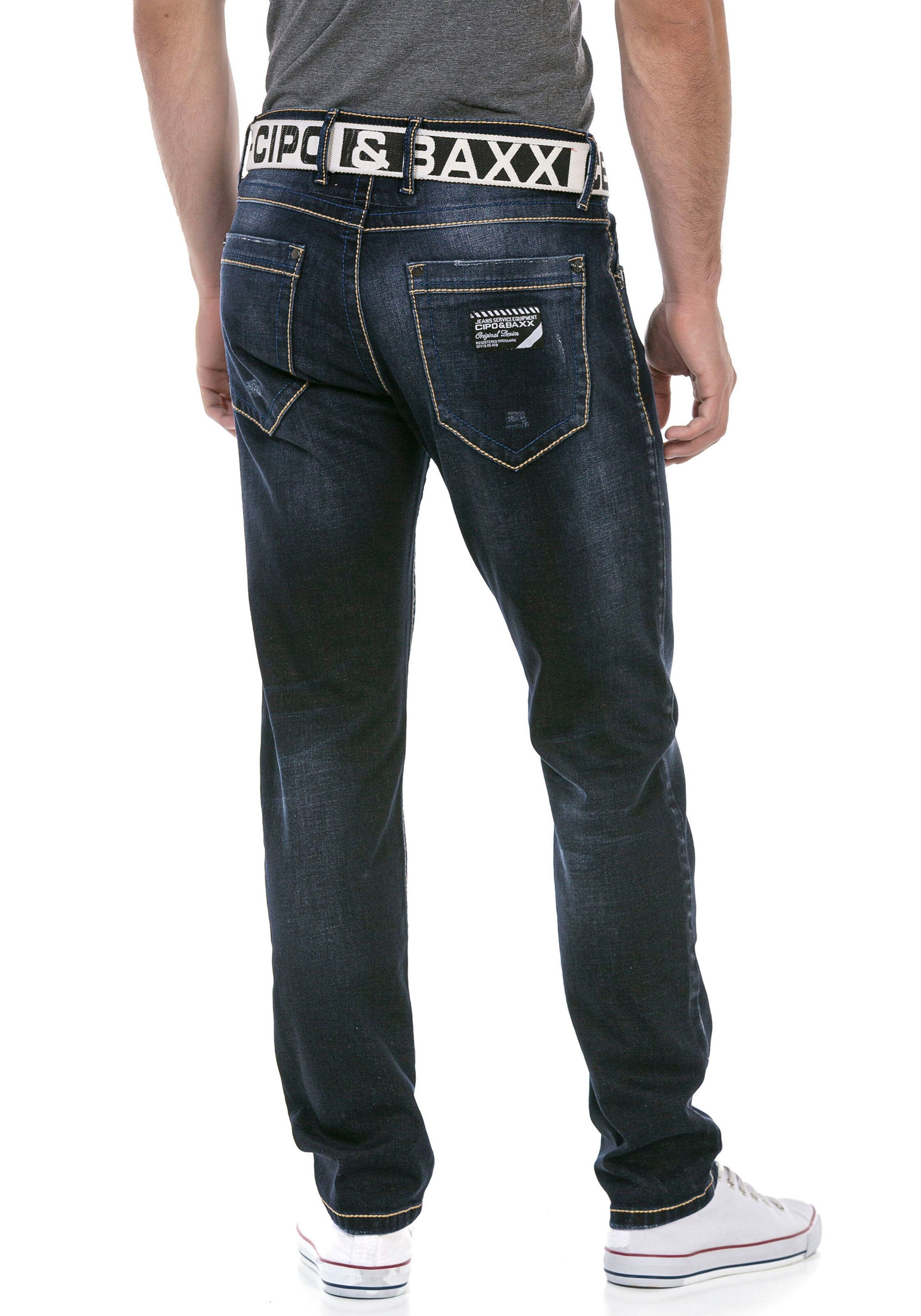 CIPO & BAXX Regular Jeans in Grey
