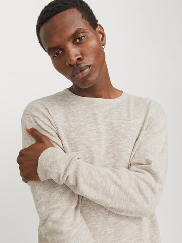 Pull-over 'JJESummer' JACK & JONES en beige