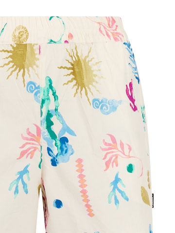 PROTEST Regular Trousers 'PRTEscape' in White