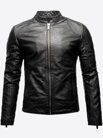 Crone Between-Season Jacket 'IVAR' in Black: front