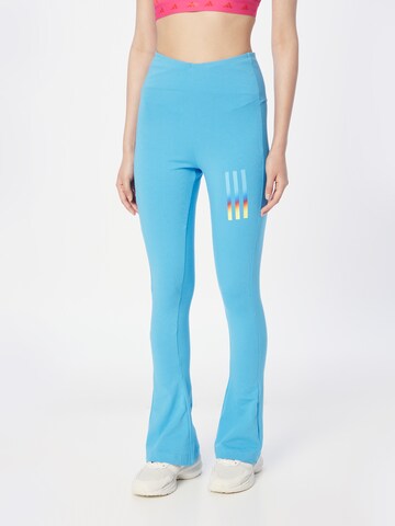 ADIDAS SPORTSWEAR Flared Sportbroek 'Mission Victory' in Blauw: voorkant