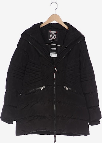 Geographical Norway Mantel L in Schwarz: predná strana