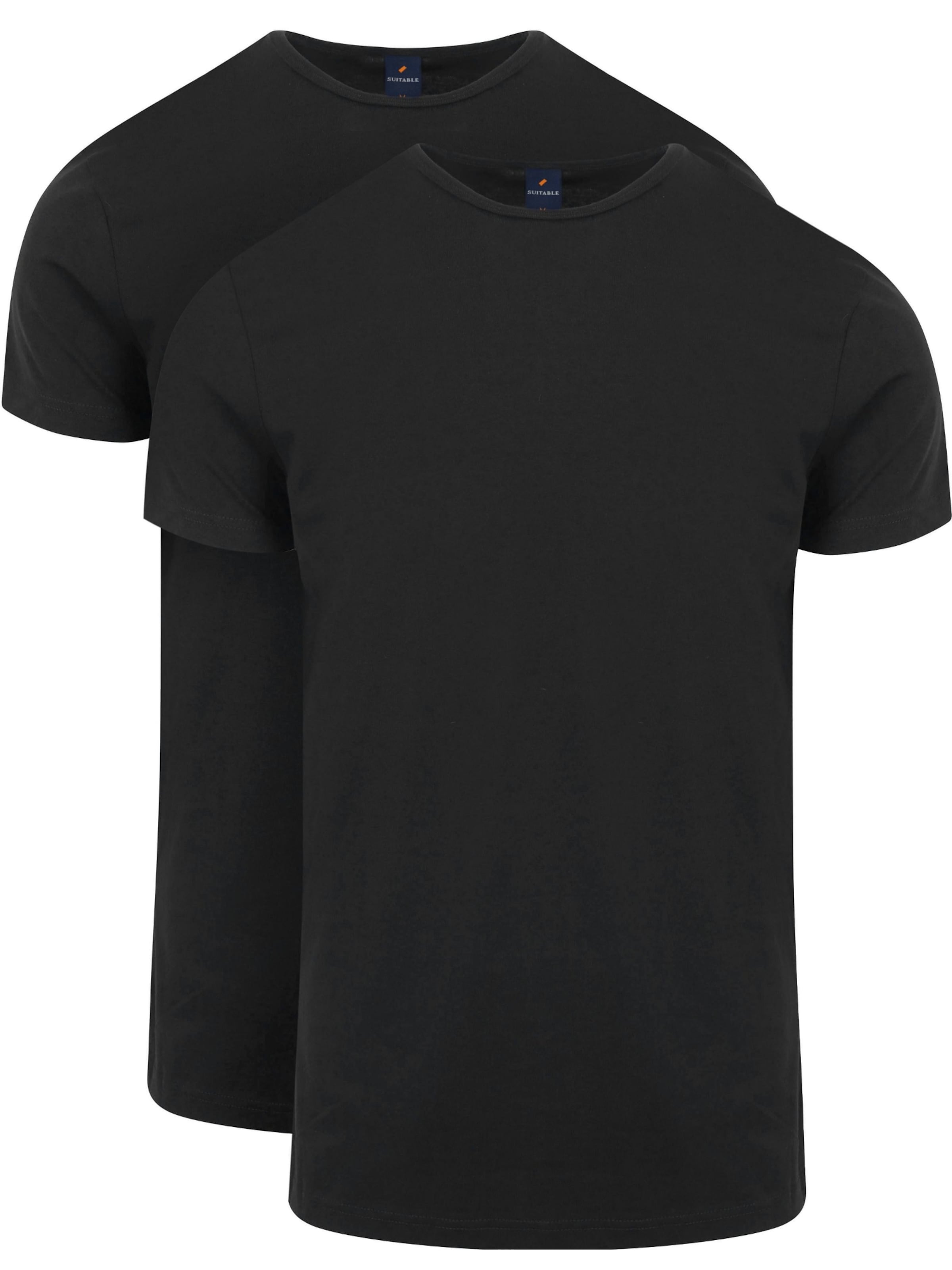 Maillot de corps 'Ota' Suitable en noir : devant