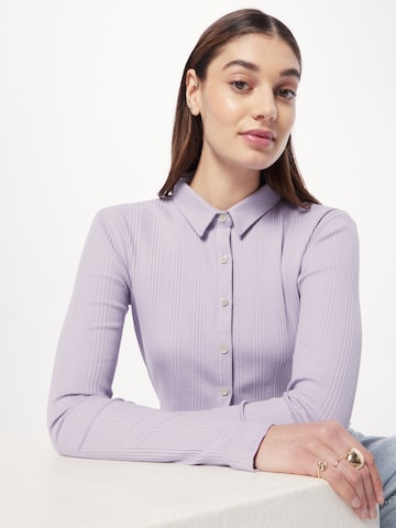 Calvin Klein Jeans Блуза в лилав
