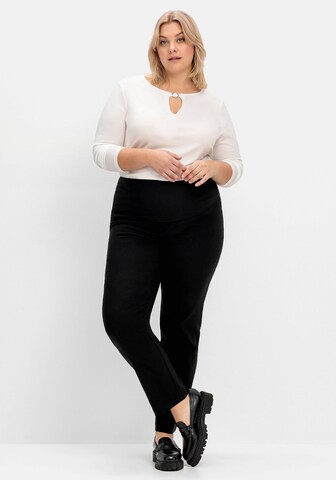 SHEEGO Regular Broek in Zwart