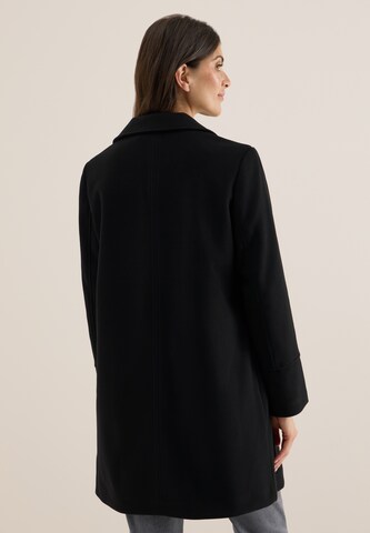 CECIL Between-Seasons Coat in Black