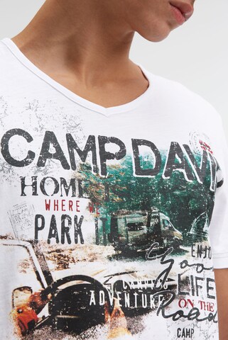 CAMP DAVID Shirt in White