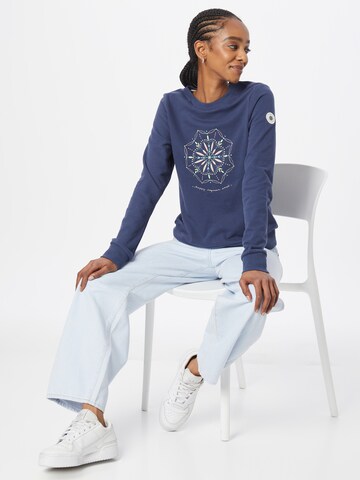 Ragwear Sweatshirt 'EFFA' in Blau