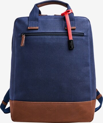 LLOYD Backpack in Blue: front