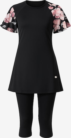 C&City Badeanzug in Schwarz: Vorderseite