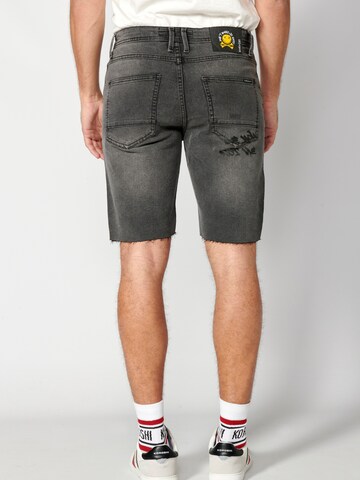 KOROSHI Regular Shorts in Schwarz