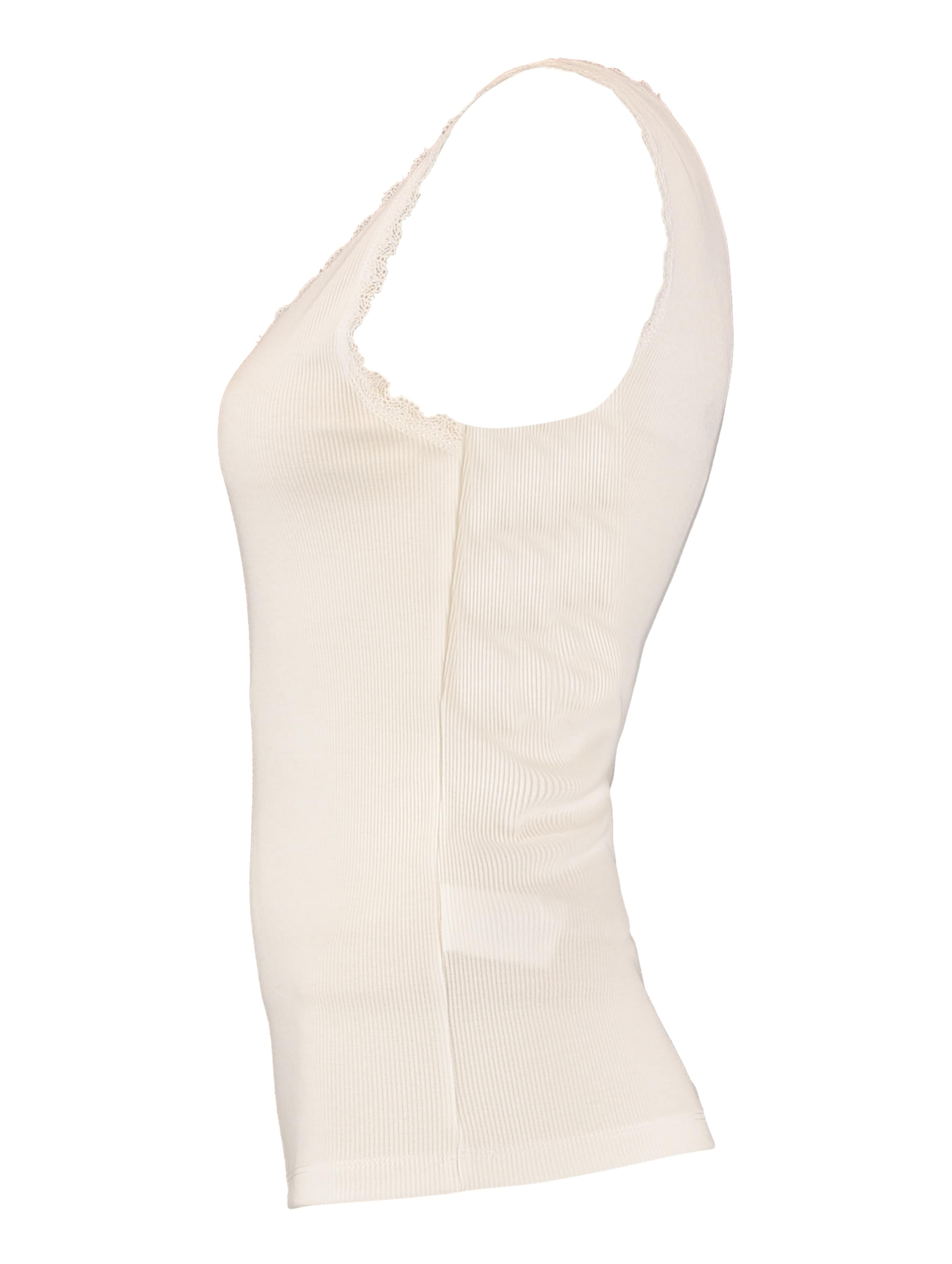 Hailys Top w kolorze biały