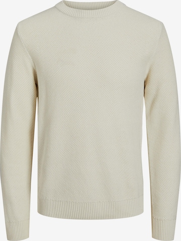 Pull-over 'Brody' JACK & JONES en blanc : devant