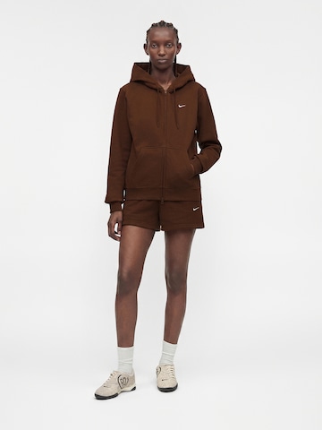 Nike Sportswear Sweatjacka 'Studio' i brun