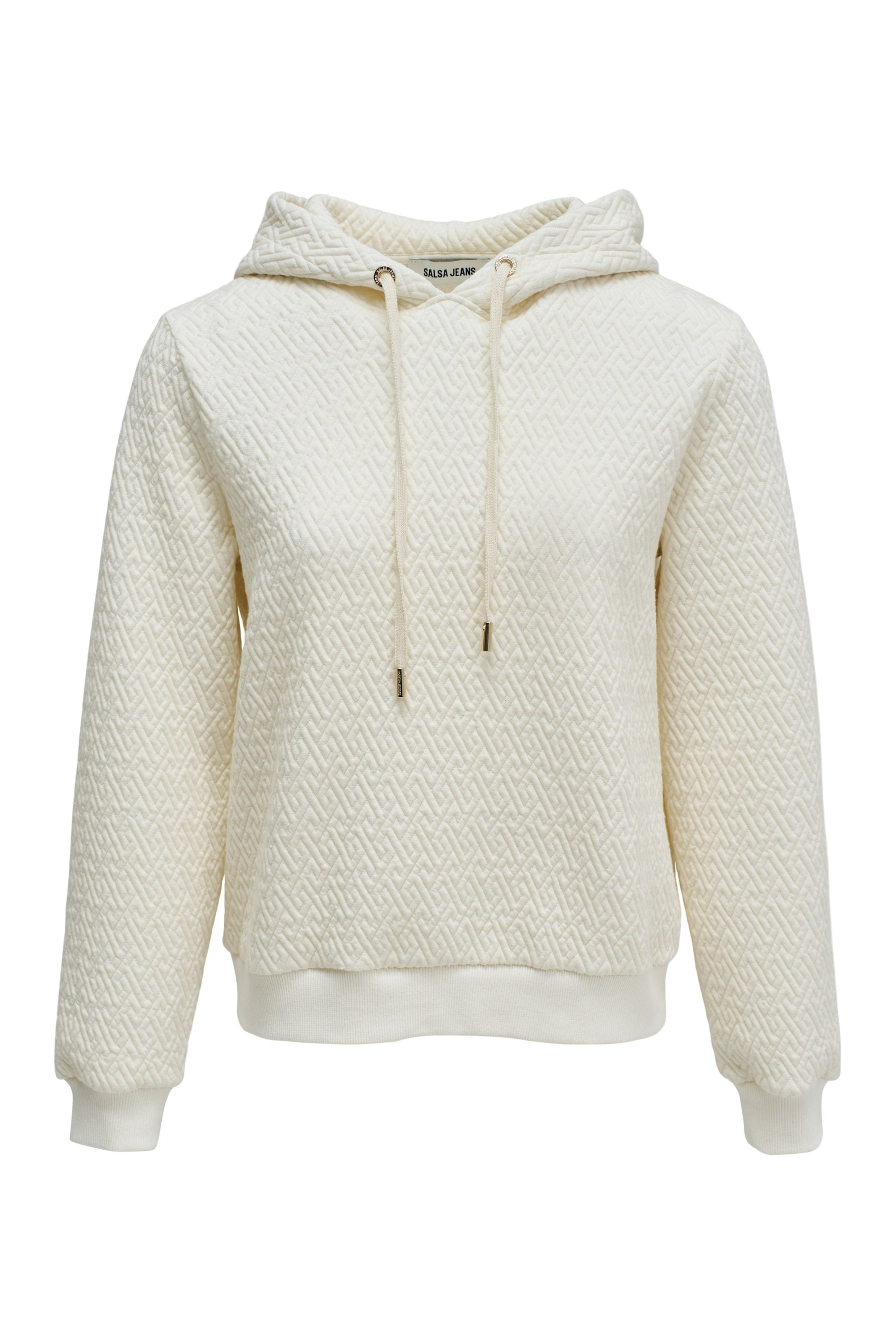 Salsa Jeans Sweatshirt in Beige: Vorderseite
